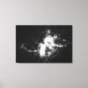 A Planetaire nevel (N66) in de grote magellaan Canvas Afdruk