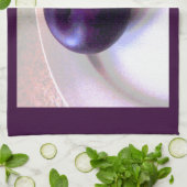 A Plum Theedoek (Gevouwen)