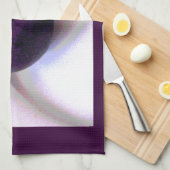 A Plum Theedoek (Quarter Fold)