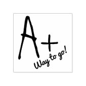 A Plus Commentaar leraren Aangepaste rubberen stem Rubberstempel (Afrduk)