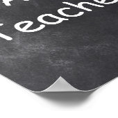 A plus docent-chalkboard ontwerpklasse Decoratie (Hoek)