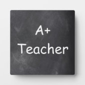 A Plus-leerlingenbord voor ontwerp-cadeauidee Fotoplaat (Voorkant)