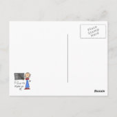 A plus Leraar Briefkaart (Achterkant)