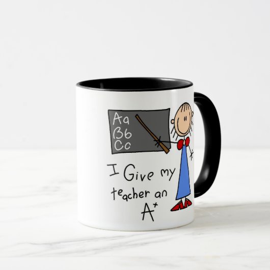 A plus leraar mok (Voorkant rechts)