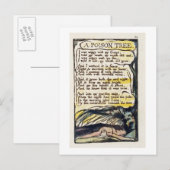 'A Poison Tree', bord 50 (Bentley 49) uit 'Sangen' Briefkaart (Voorkant / Achterkant)