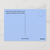 A Polar Bear Mother With Her Cubs in Alaska Briefkaart (Achterkant)