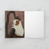 A Polite Performance – Guinea Pig Greeting Card Kaart (Binnen)