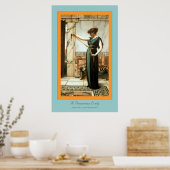 A Pompeian Lady Poster (Keuken)