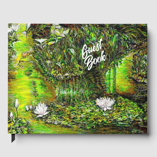 A Pond with Unpure Thoughts Gastenboek (Voorkant)