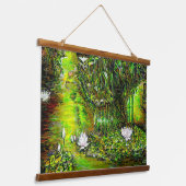 A Pond with Unpure Thoughts Hangend Wandkleed (Gebogen)