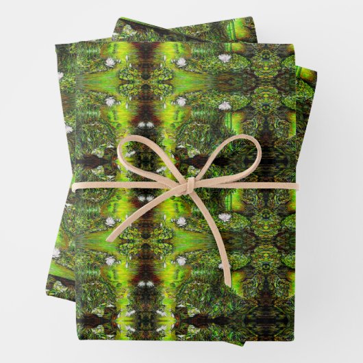 A Pond with Unpure Thoughts Inpakpapier Vel (In situ)