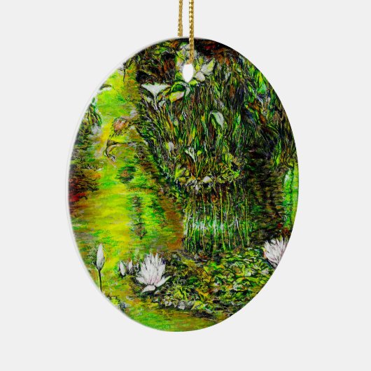 A Pond with Unpure Thoughts Keramisch Ornament (Rechts)