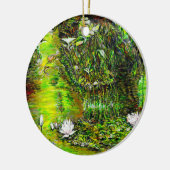 A Pond with Unpure Thoughts Keramisch Ornament (Links)