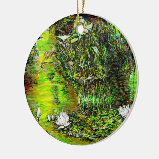 A Pond with Unpure Thoughts Keramisch Ornament (Links)