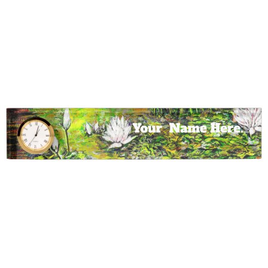 A Pond with Unpure Thoughts Naambordje (Voorkant)