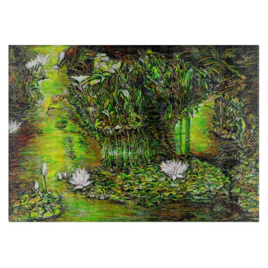 A Pond with Unpure Thoughts Snijplank (Voorkant)