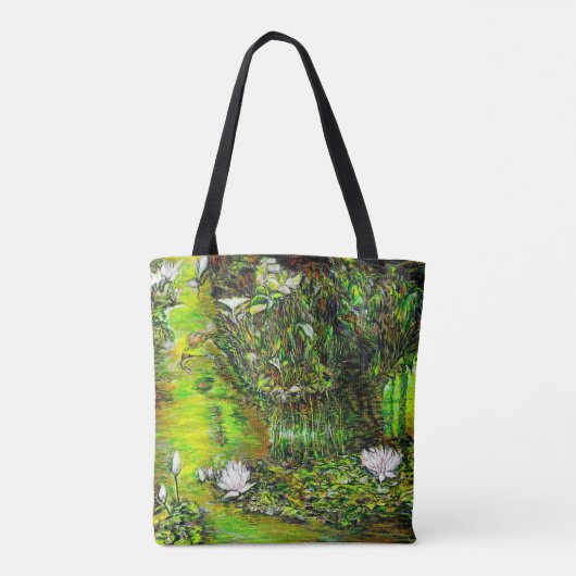 A Pond with Unpure Thoughts Tote Bag (Achterkant)