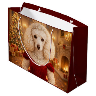 A Poodle Christmas Holiday  Groot Cadeauzakje