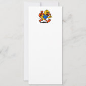 A POP ART STYLE THIEF DUCK KAART (Voorkant)