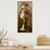 A Pope and St. Matthias, c.1428-29 Poster (Keuken)