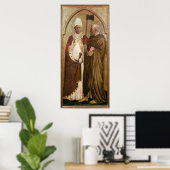 A Pope and St. Matthias, c.1428-29 Poster (Thuiskantoor)