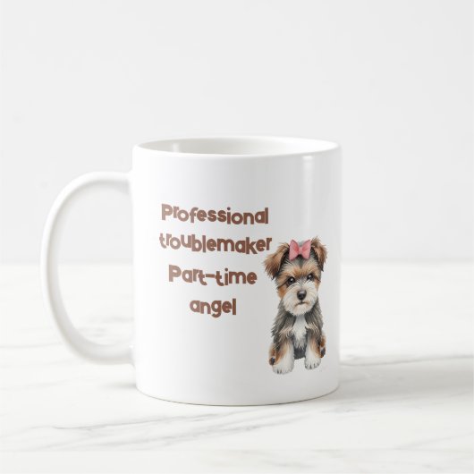 A portrait of admiration koffiemok (Links)