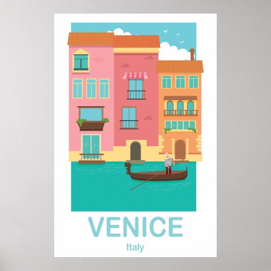 A poster VENICE (Voorkant)