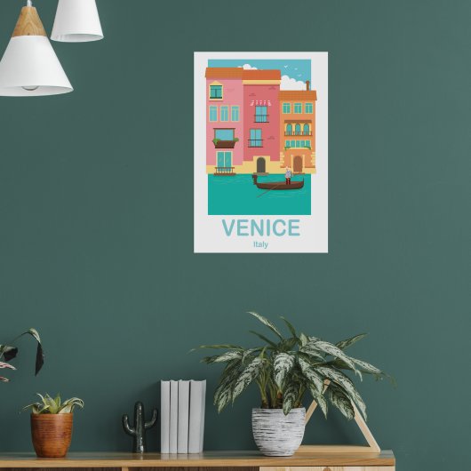 A poster VENICE (Woonkamer 1)