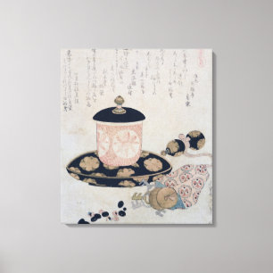 A Pot of Tea and Keys, 1822 Canvas Afdruk