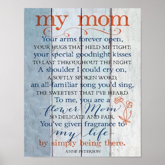 A Prayer for My Mom Poster (Voorkant)