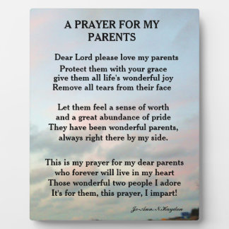 A PRAYER FOR MY PARENTS   FOTOPLAAT