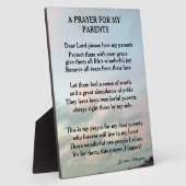 A PRAYER FOR MY PARENTS   FOTOPLAAT (Zijkant)