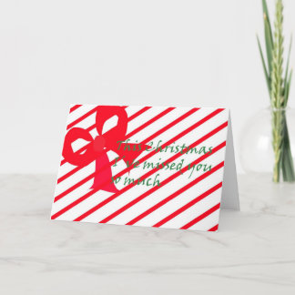 A present for my christmas feestdagen kaart