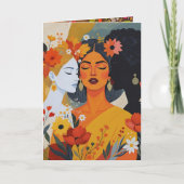 A Pretty Inspirational International Women's Day Kaart (Voorkant)