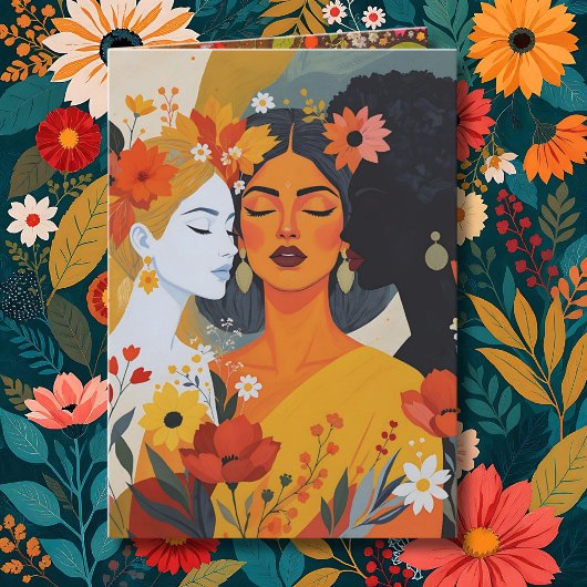 A Pretty Inspirational International Women's Day Kaart