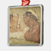A Princess en haar Servant Metalen Ornament (Links)