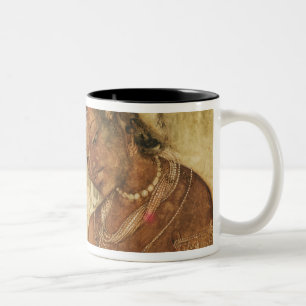 A Princess en haar Servant Tweekleurige Koffiemok