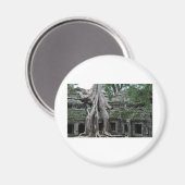 a prohm tempel in cambodja magneet (Voorkant / Achterkant)