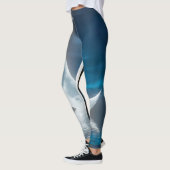 A prominent crescent moon sticker leggings (Links)