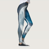 A prominent crescent moon sticker leggings (Rechts)
