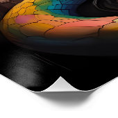 A Prophecy Sealed in the Beastly Masquerade Perfect Poster (Hoek)