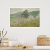 A Prune Orchard, Saratoga, Californië (1170) Poster (Keuken)