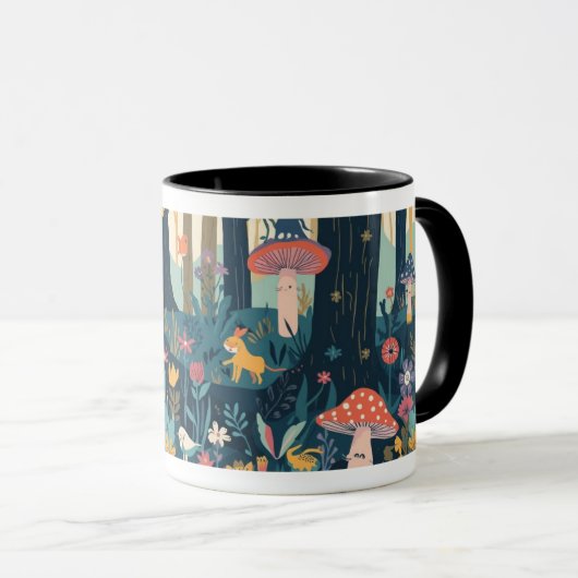 A psychedelic mug mok (Voorkant rechts)