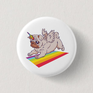 A Pugicorn Ronde Button 3,2 Cm