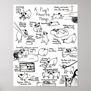 A Pug's favoriete Dingen, Deel II Poster
