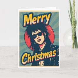 A punk christmas card kaart