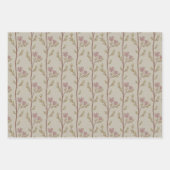 A Quiet Journey Botanical Silhouettes - warm beige Inpakpapier Vel (Voorkant 3)