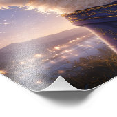 A Quiet Night Under the Stars – Art Print Foto Afdruk (Hoek)