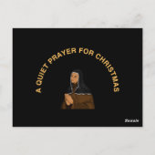 A QUIET PRAYER FOR CHRISTMAS BRIEFKAART (Achterkant)