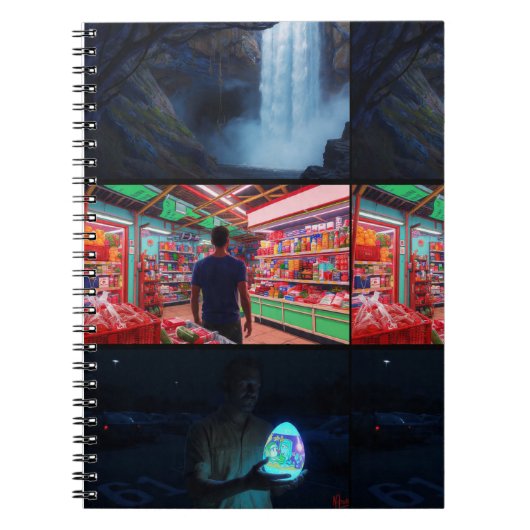 A Quiet Sequence Notitieboek (Voorkant)